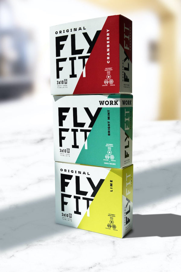 FlyFit Launch New Skincare Product Range - flyfit.com