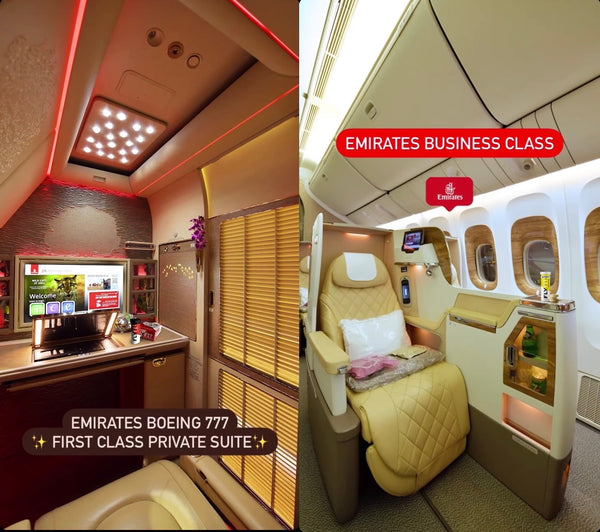 Emirates First Class - flyfit.com
